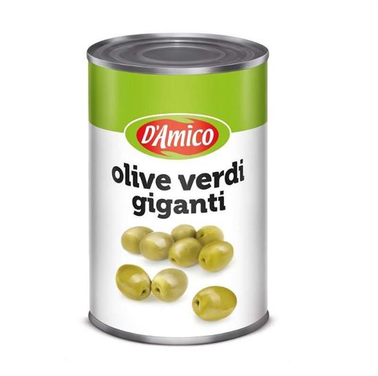 OLIVE VERDI 24/26 INTERE 4100gr D'AMICO