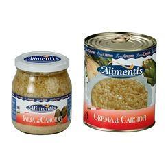 CREMA CARCIOFI 800GR CON PEZZI ALIMENTIS