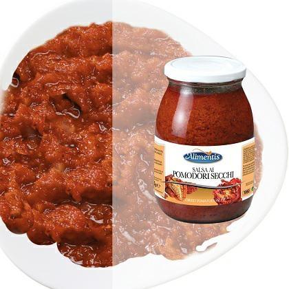 CREMA POMODORI SECCHI KG1 VETRO ALIMENTIS