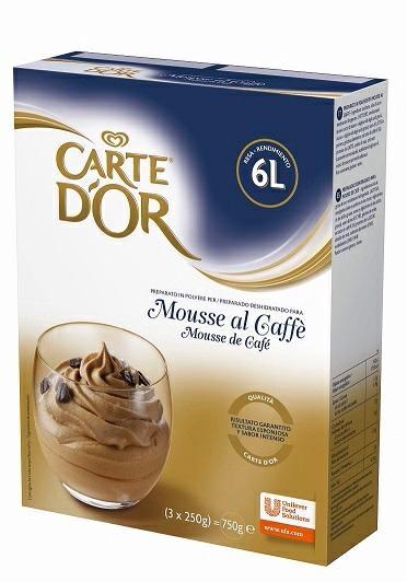 MOUSSE CAFFE'250GR CARTE D'OR