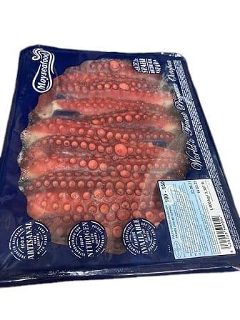 TENTACOLO POLPO COTTO 130gr NETTO-(CONF DA 12)OCTOPUS VULGAR