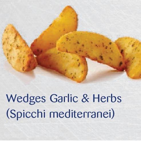 PATATE AVIKO SPICCHI MEDITERRANEI(wedges garlic&herbs)