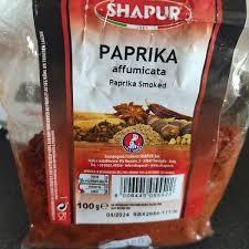 PAPRIKA AFFUMICATA POLVERE 400GR SHAPUR